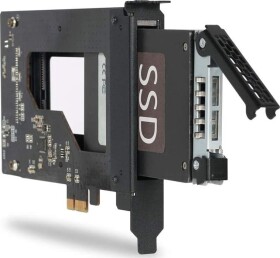 Icy Dock 2.5" SATA SSD/HDD - PCIe 2.0 x1 ToughArmor (MB839SP-B)