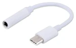 Savio AK-35 biela / Audio adaptér / USB-C (M) - Jack 3,5 mm (F) (AK-35)