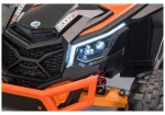 Mamido Elektrické autíčko Buggy UTV-MX 24V 4x4 oranžové