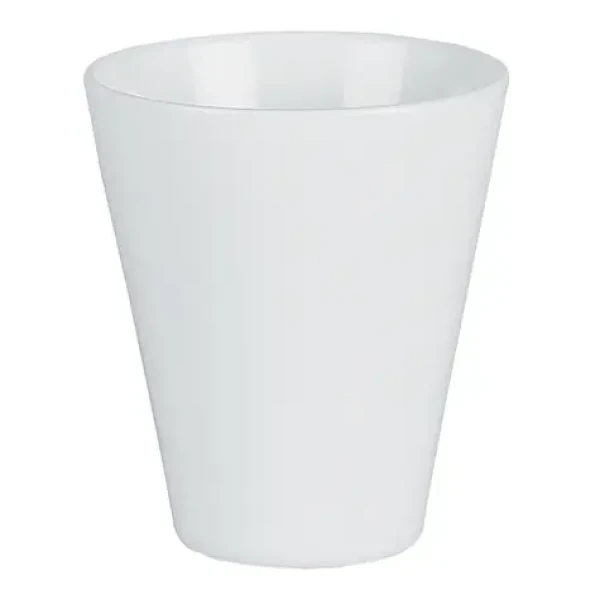 Spirella MAX Light kelímok na zubné kefky biely / porcelán