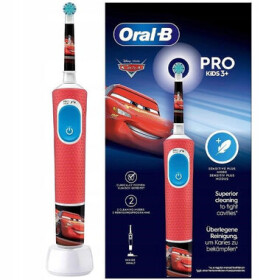 Oral-B Vitality D103 Kids Cars / Elektrická detská zubná kefka / oscilačné / 2 režimy / časovač (8006540773031)