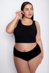 Flexi-One Plus Size Maxi Black - Julimex XXL/XXXL