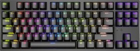 Genesis KLAWIATURA Pre GRACZY GENESIS THOR 404 TKL US PODŚWIETLENIE RGB MECHANICZNA Čierna KAILH BOX BROWN