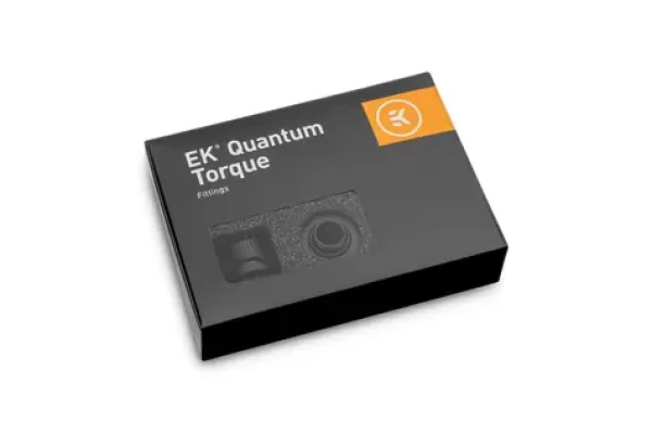 EKWB EK-Quantum Torque 6-Pack HDC 16 - Black/G1|4 na 16mm OD/čierna/6ks (3831109824467)