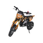 Mamido Detská benzínová motorka RamiGO NITRO 60CC oranžová