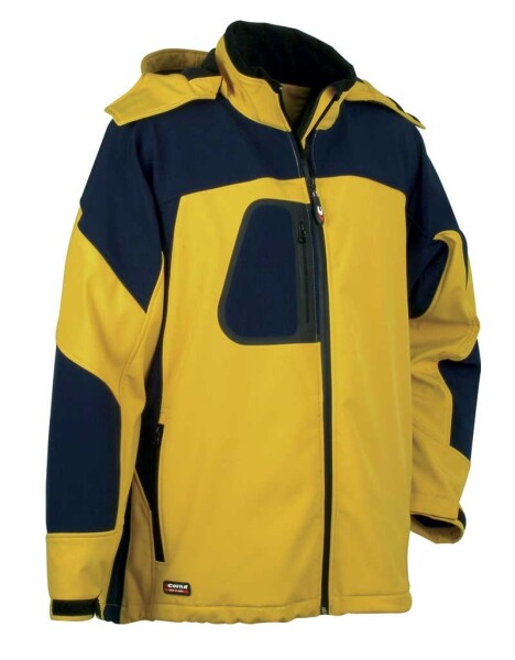 Bunda COFRA SWEDEN Softshell + Farba: Žltá, Veľkosť: 50 (V101_0_00_Z50)