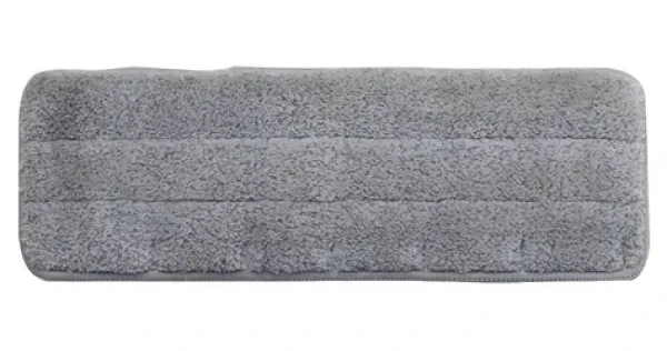 Lamart LT8078 sivá / Návlek na mop / 2 ks / 33x12,5 cm / Mikrovlákno / náhrada za LT8067 (8590669362332)
