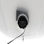 ISO Nafukovací LED snehuliak XL 155 cm