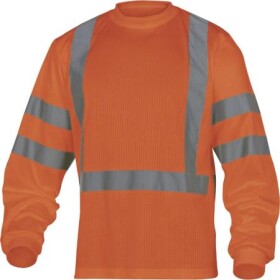 DELTA PLUS Reflexné pracovné tričko RUDDER Farba: Oranžová, Veľkosť: 2XL (RUDDEORXX)