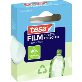Tesa ECO & CRYSTAL 59034-00000-00 tesafilm tesafilm® Eco & Crystal priehľadná (d x š) 33 m x 19 mm 1 ks; 59034-00000-00