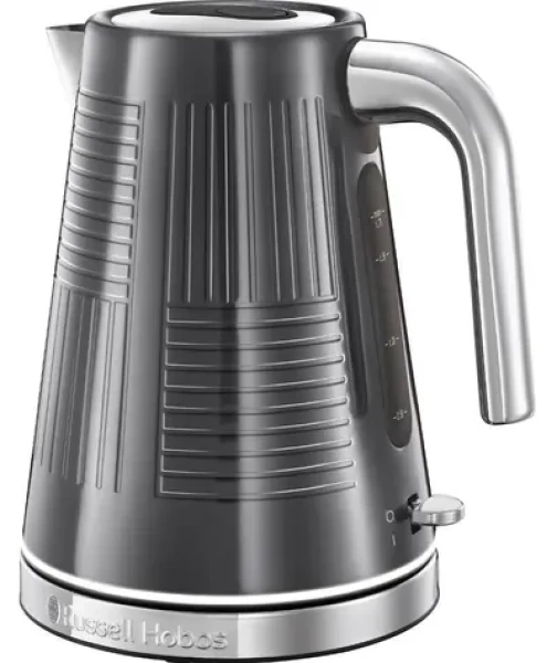 Russell Hobbs Geo Steel 25240-70 strieborná / Rýchlovarná kanvica / 2400 W / 1.7 l / nerez (5038061104608)
