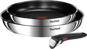 TEFAL Non-Stick / Sada panvíc / 3 ks / 24 28 cm / nepriľnavý povrch / nerezová oceľ (L897S374)