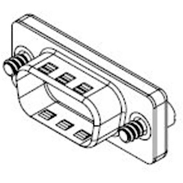 Molex Molex MOL Power & Signal Sol. 1731120061 D-SUB zástrčka 1 ks Bag; 1731120061