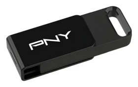 PNY Elite 128GB čierna / Flash disk / USB-C / USB 3.2 Gen 1 / čítanie: 120 MB/s (P-FD128ELC-GE)