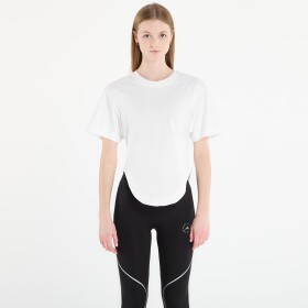 Tričko adidas x Stella Mccartney Sportswear Curved Hem T-Shirt White/ Black L