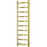 MEXEN - Bolt vykurovací rebrík/radiátor 1200 x 400 mm, 220 W, zlatá W126-1200-400-00-50