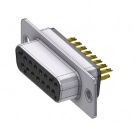 Deltron Connectors Deltron D15SZ/2FP102 D-SUB zásuvka 180 ° Pólov: 15 spájkovaný 1 ks; D15SZ/2FP102