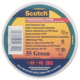 3M Scotch 35 19x20 gn 7100238734 izolačná páska 1 ks; 7100238734