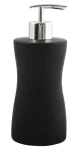 MSV PALMA dávkovač mydla čierny / keramika / 420 ml