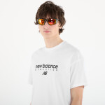 Tričko New Balance Linear Graphic T-Shirt White L