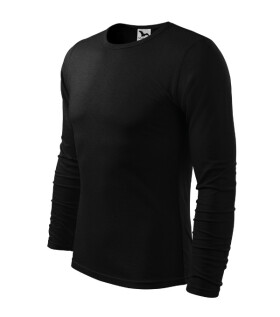 Fit-T LS pánske tričko čierne S