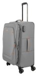 Stredný textilný kufor Travelite Umbria M Smoky Grey