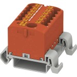 Phoenix Contact 3273224 blok rozvádzača 40.6 mm pružinová svorka červená 8 ks; 3273224