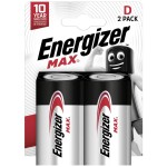 Energizer MAX Batéria - Veľký monočlánok D 2 ks (7638900426823)