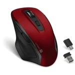 Connect IT Dual SmartSwitch červená / Bezdrôtová myš / USB-A + USB-C prijímač / 1x AA batéria (CMO-3100-RD)