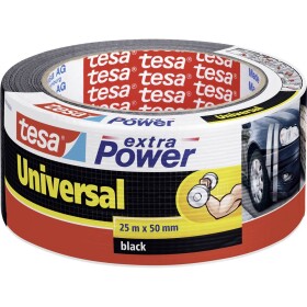 Tesa UNIVERSAL 56388-00001-07 páska so skleným vláknom tesa® Extra Power čierna (d x š) 25 m x 50 mm 1 ks; 56388-00001-07