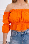 Dámska blúzka 5435 oranžová - Kesi UNI