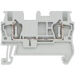 Siemens 8WH20000AE00 priechodná svorka prípojka s pružinovým protiťahom sivá 50 ks; 8WH20000AE00