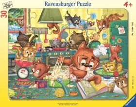 Ravensburger Puzzle: Mačacie blázinec