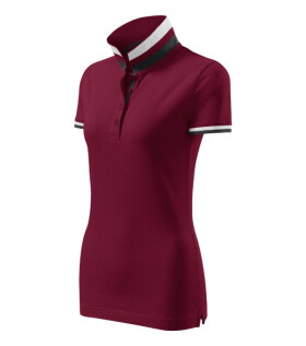 Polokošeľa Collar Up granátová XS