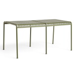 HAY Vonkajší stôl Palissade Olive 170 × 90 cm
