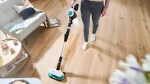 BOSCH Unlimited 7 ProHygienic Aqua biela / Aku tyčový vysávač 2v1 / vysávanie a umývanie / 40 min / 3 Ah / bezvreckový (BCS71HYG1)