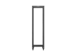 Lanberg Open Rack 42U čierna / Stojanový rozvádzač / 19" / Šírka 600 mm / Hĺbka 1000 mm / nosnosť 600 kg (OR01-6042-B)