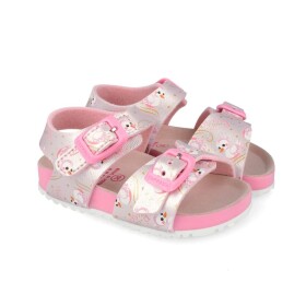 Dievčenské sandále BIO METALIZADO ROSA Biomecanics 262461-A032 - 30
