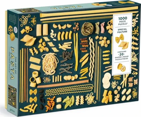 Galison Puzzle Umenie cestovín