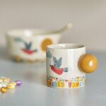 Bloomingville Mini Šálka na espresso z kameniny 155 ml