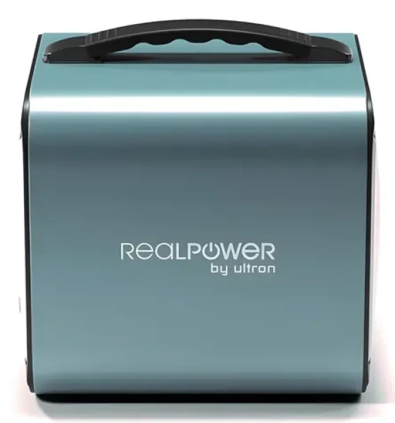 RealPower PS-300C zelená / Nabíjacia stanica / 300 W / 76 800 mAh / 276,4 Wh / 2x AC / USB-C PD 60W (415191)