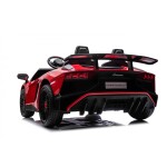 Mamido Detské elektrické autíčko Lamborghini Aventador SV červené