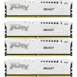 Kingston Fury Beast White 128GB (4x32GB) DDR5 5200MHz/CL40/DIMM/XMP (KF552C40BWK4-128)