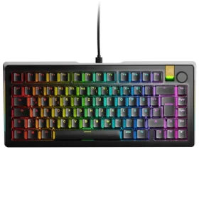 Glorious GMMK 3 Pro HE 75% - Fox HE (ISO DE) čierna / herná 75% TKL / USB-C / ISO (DE) layout / Fox HE / RGB / 1.4m (GLO-KB-GMMK3-PRO-75-PB-HE-W-BLK-DE)