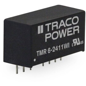 TracoPower TMR 6-2415WI DC / DC menič napätia, DPS 24 V/DC 24 V/DC 250 mA 6 W Počet výstupov: 1 x; TMR 6-2415WI