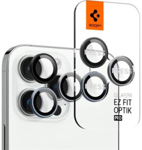 Spigen Glass EZ Fit Optik Pro 2 Pack tvrdené sklo na fotoaparát iPhone 15 Pro/Pro Max/14 Pro/ Pro Max (AGL06159)