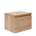 Kúpeľňová skrinka pod umývadlo Naturel Savona 58x43x44, 8 cm dub halifax mat SAVONA60DHD SAVONA60DHD