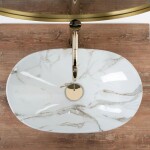 REA - Umývadlo na dosku Royal Mini Aiax Shiny REA-U5063