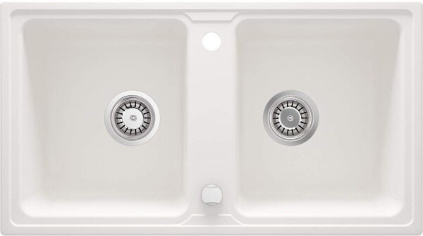 DEANTE DEANTE - Zorba alabaster - Granitový drez, 2 - bowl ZQZ_A203