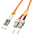 Lindy LC/SC OM2 1 m / Optický duplexní kabel / Multimode / 50/125 µm (46990)
